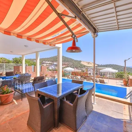 Villa For 6 People With A View Of Kas,goekseki Location